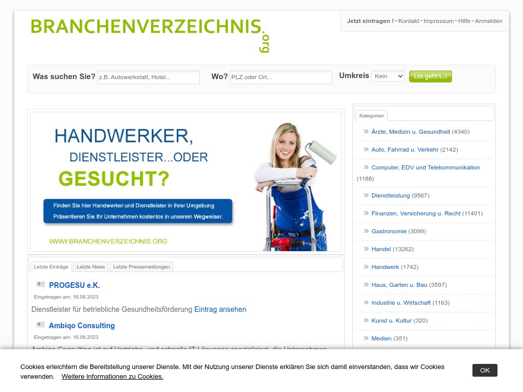 Branchenverzeichnis.org